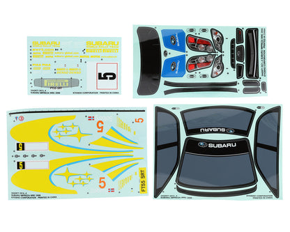 Kyosho 2006 Subaru Impreza WRC Body Set (Clear)