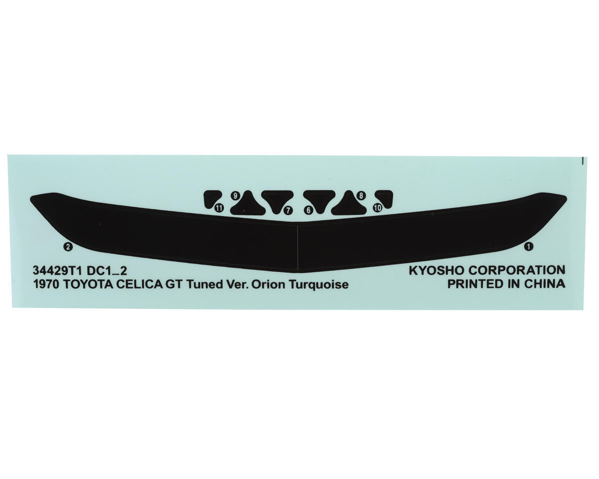 Kyosho Fazer FZ02 1/10 '70 Toyota Celica GT Tuned Ver. On-Road Body Set