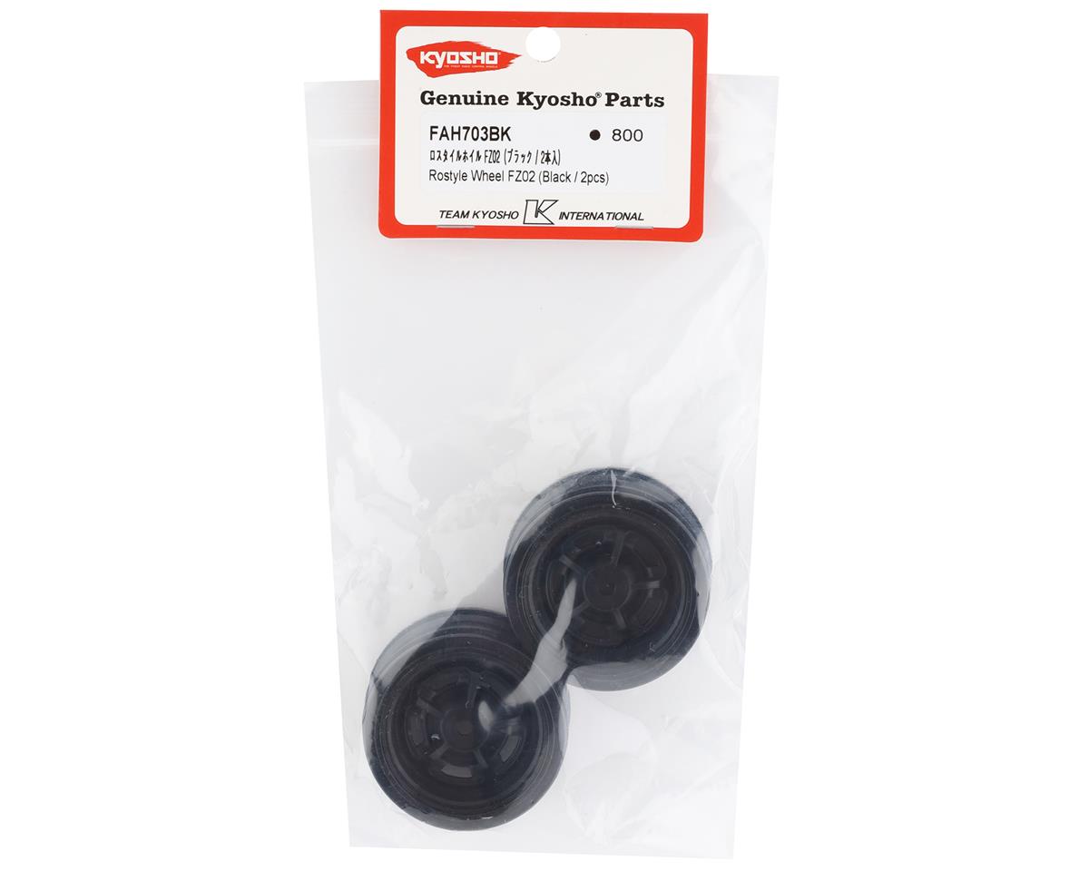 Kyosho Fazer Rostyle Sedan Wheels (Black) (2)