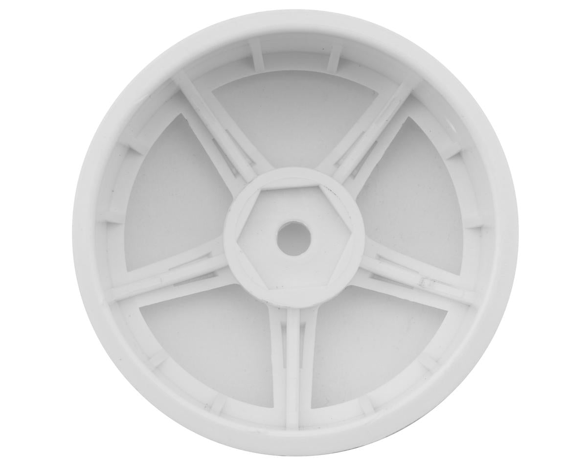 Kyosho Fazer MK2 5-Spoke TC On-Road Racing Wheels (White) (2)