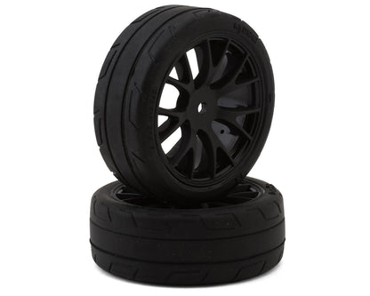 Kyosho Fazer Mk2 Pre-Mounted TC Tires (M) (2)