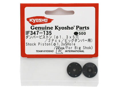 Kyosho Big Bore Shock Piston (2) ( 5 hole x 1.3mm)