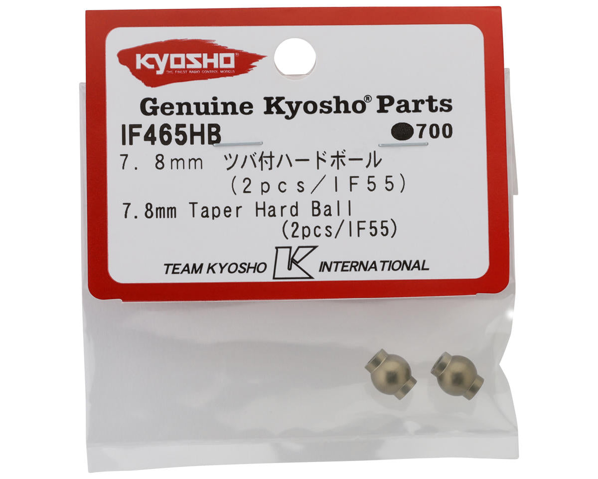 Kyosho Hard Anodized 7075 Tapered Ball (2) (7.8mm)