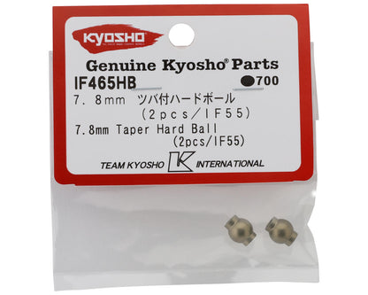 Kyosho Hard Anodized 7075 Tapered Ball (2) (7.8mm)