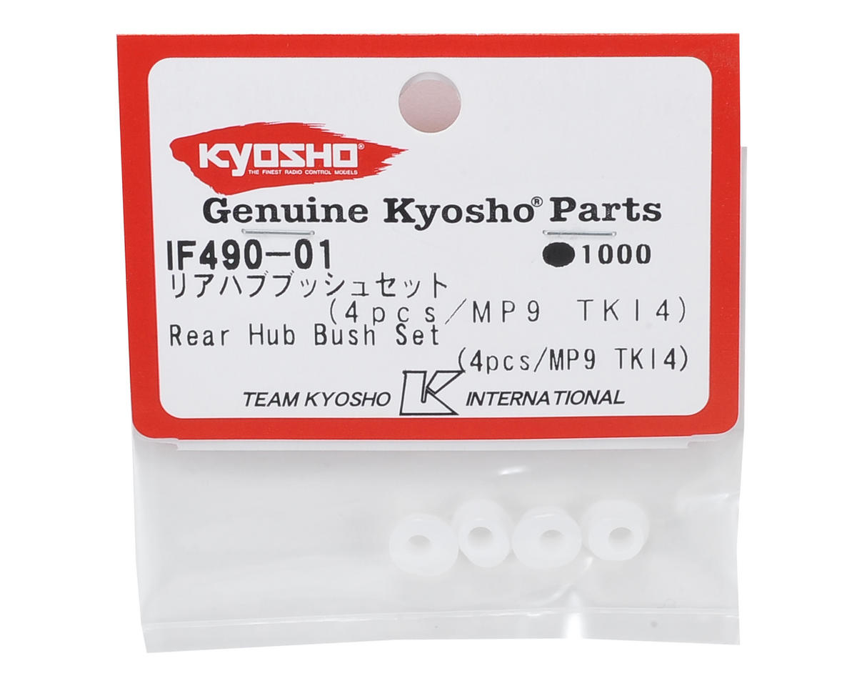 Kyosho MP9 TKI4 Rear Hub Bushing Set (4)