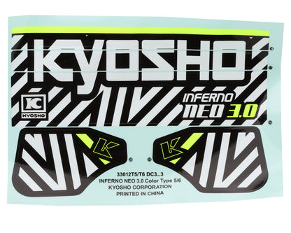 Kyosho Inferno NEO 3.0 Pre-Painted Body Set (Yellow)