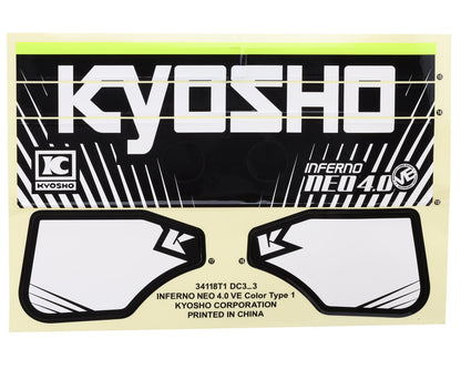 Kyosho Inferno NEO 4.0 VE 1/8 Pre-Painted Buggy Body (Green)