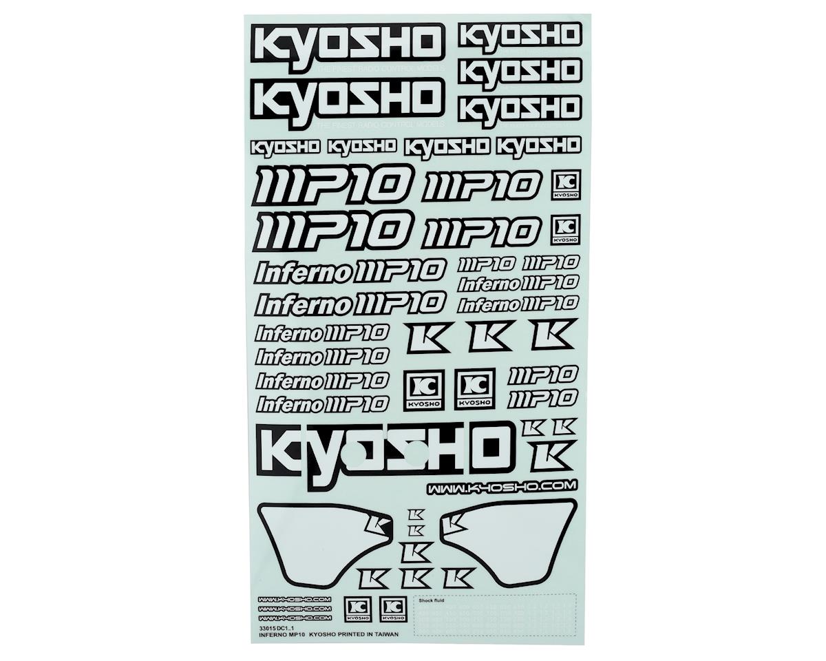 Kyosho MP10 Decal Sheet
