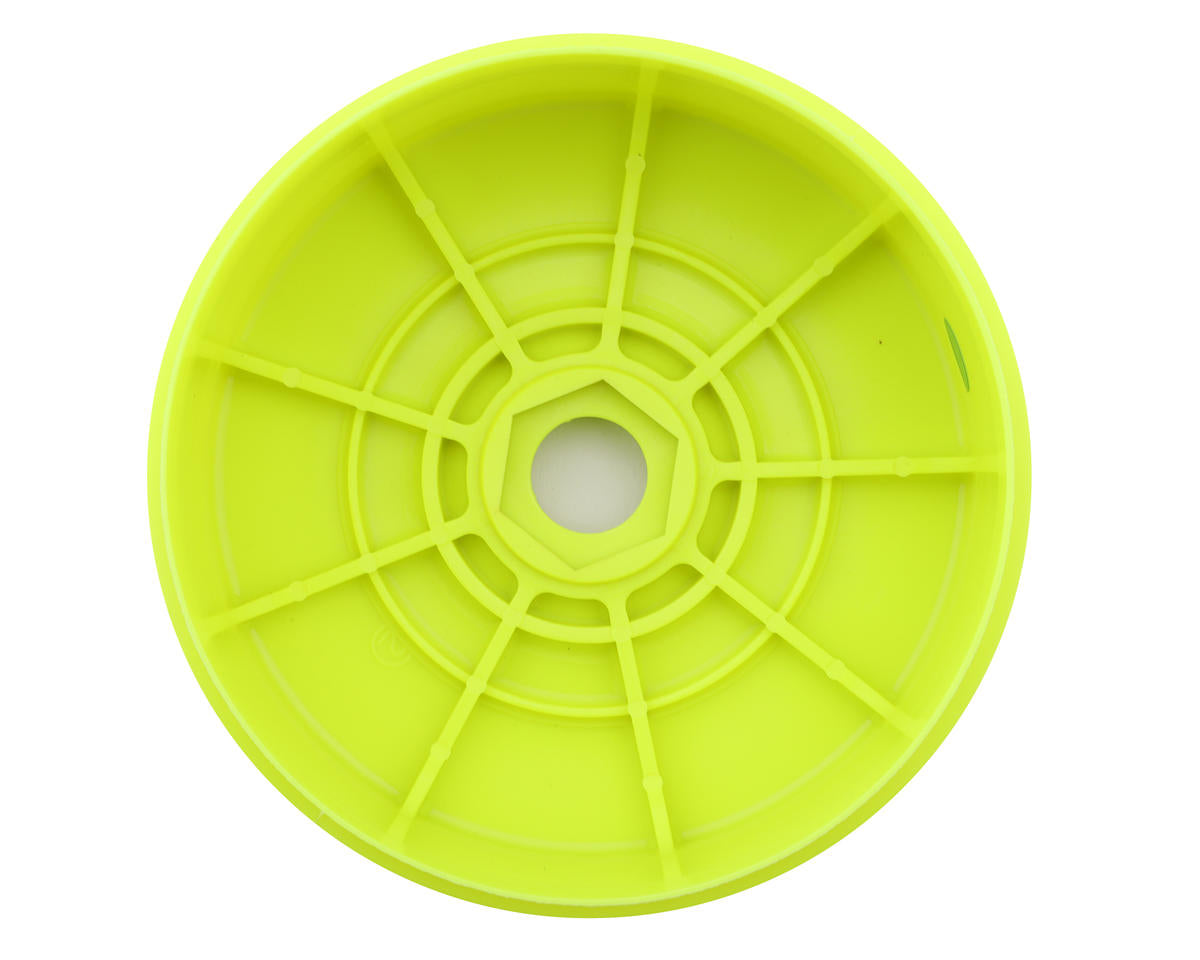 Kyosho 17mm Hex MP9 TKI4 1/8 Off-Road Dish Wheels (Yellow) (4) (Hard)