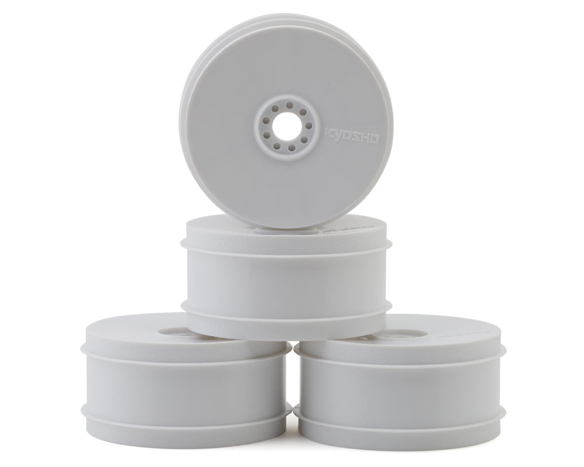 Kyosho MP11 Dish Wheels (White) (4)