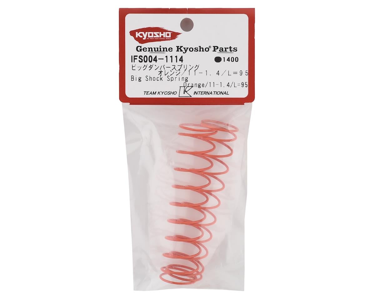 Kyosho 95mm Big Bore Rear Shock Spring (Orange) (2) (11-1.4mm)