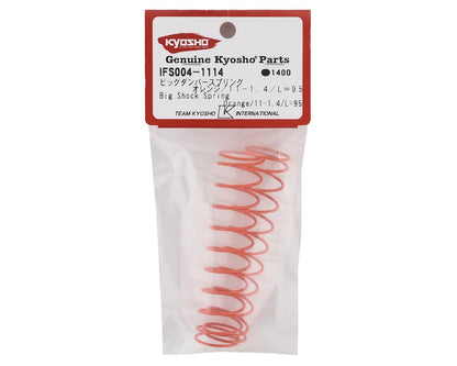 Kyosho 95mm Big Bore Rear Shock Spring (Orange) (2) (11-1.4mm)