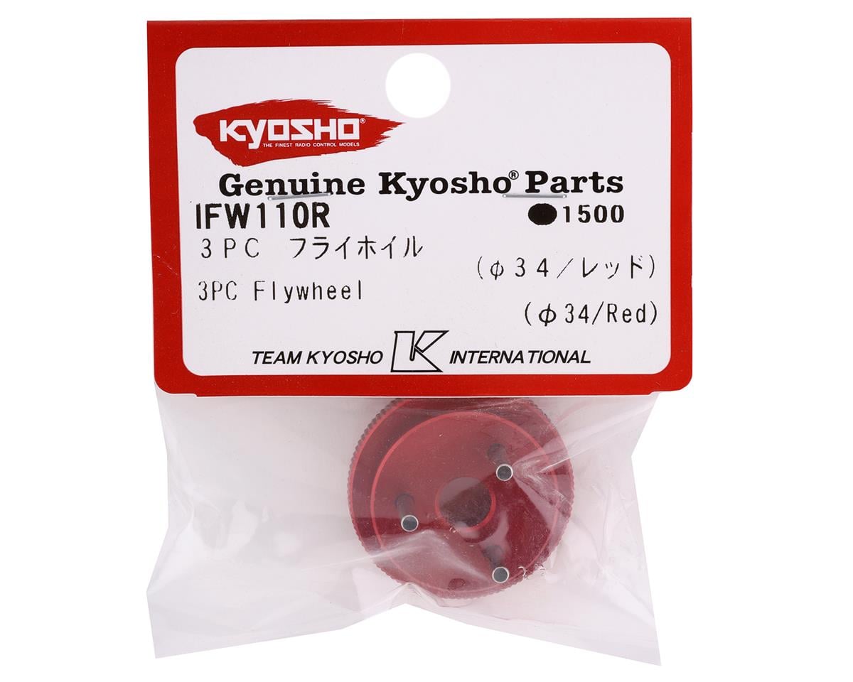 Kyosho 3 Shoe Flywheel (Red)