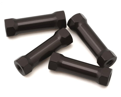 Kyosho SP Aluminum Radio Post Set (Gunmetal) (4)