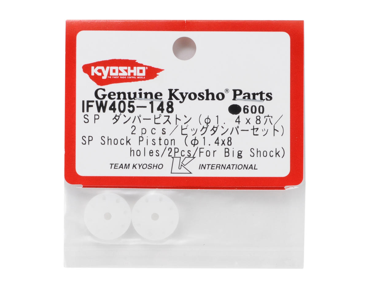Kyosho SP Big Shock Piston (1.4 x 8 hole) (2)