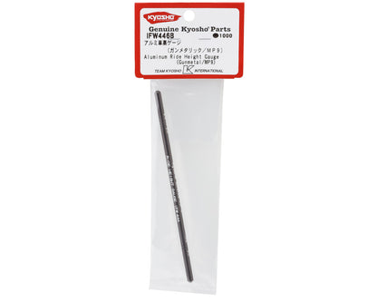 Kyosho Aluminum 1/8 Off-Road Ride Height Gauge (Gunmetal)