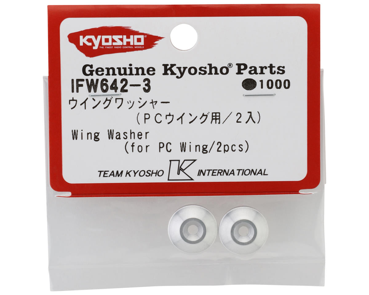 Kyosho Aluminum Wing Buttons (2)