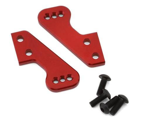 Kyosho Inferno MP11 SP Steering Knuckle Aluminum Plates (Red) (2)