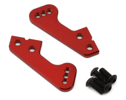 Kyosho Inferno MP11 SP Steering Knuckle Aluminum Plates (Red) (2)