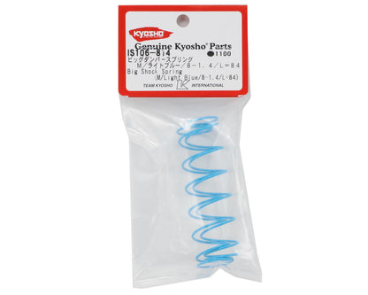 Kyosho 84mm Big Bore Medium Length Shock Spring (Light Blue) (2)