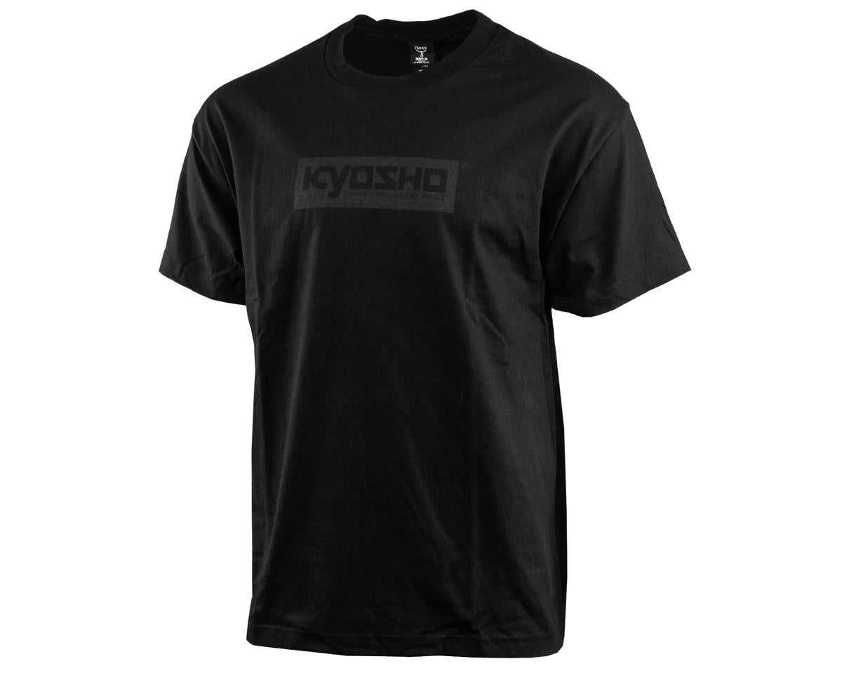 Kyosho Box Logo Beefy T T-Shirt (Black) (4XL)