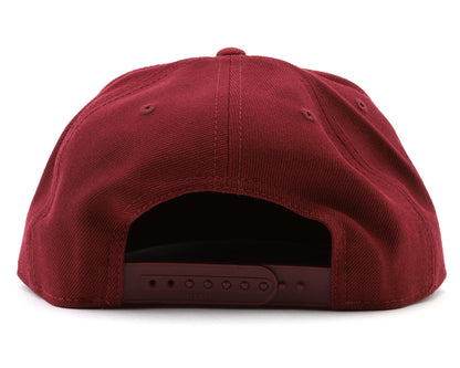 Kyosho Snapback Flatbill Hat (Burgundy) (One Size Fits Most)