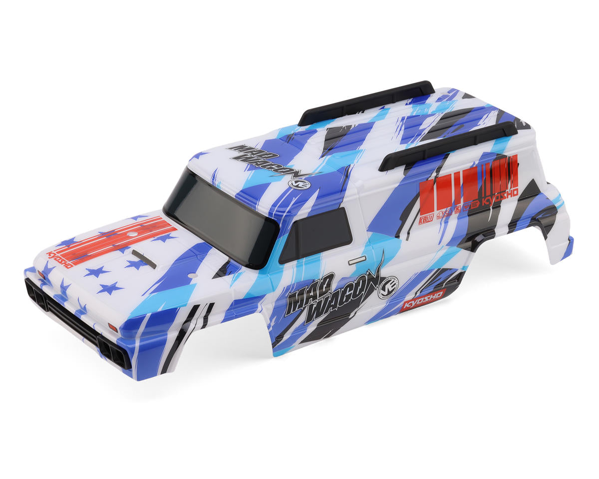 Kyosho Mad Wagon VE 1/10 Pre-Painted Body Set (White/Blue)