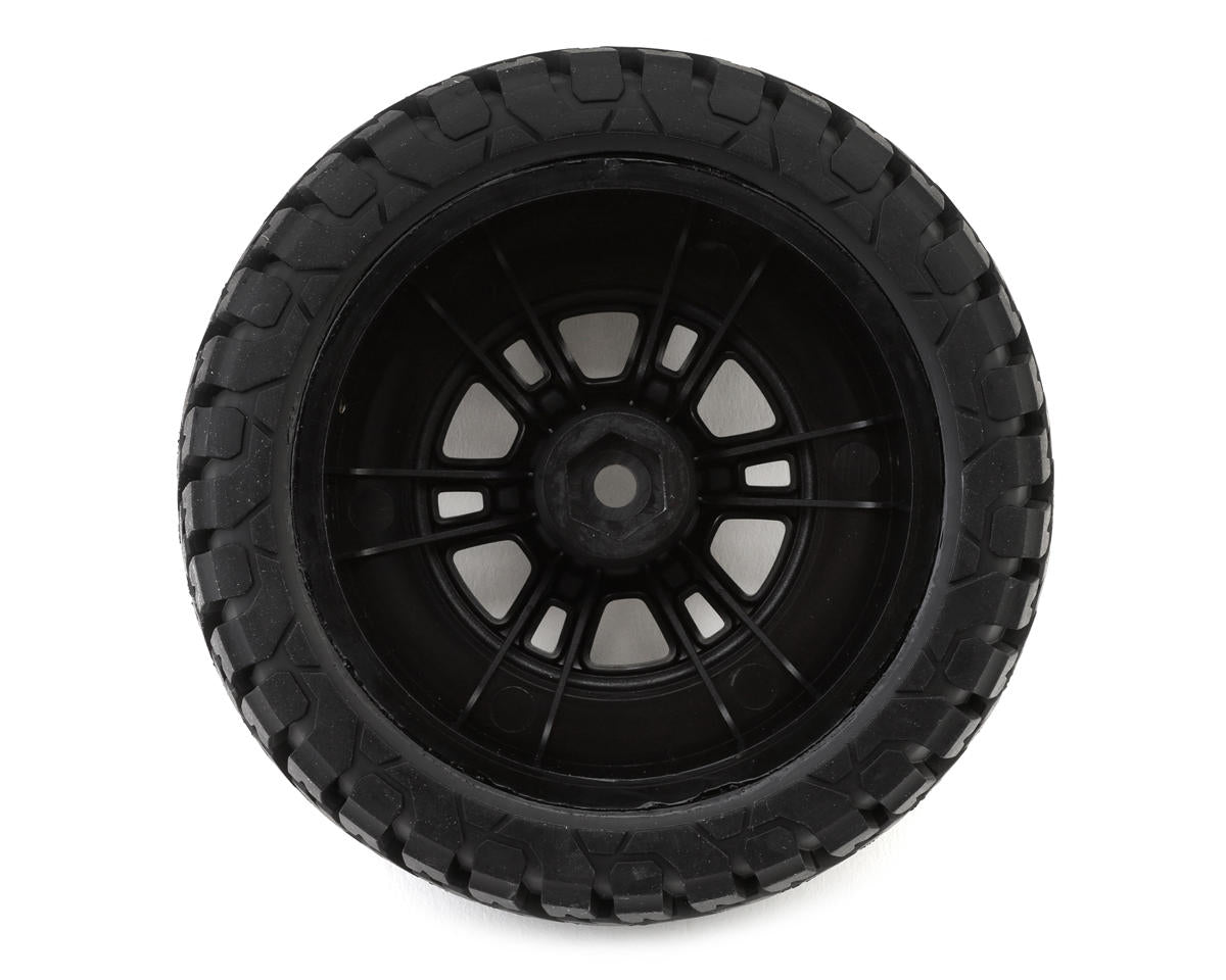 Kyosho KB10 Pre-Mounted Off Road Tires (Black) (2)