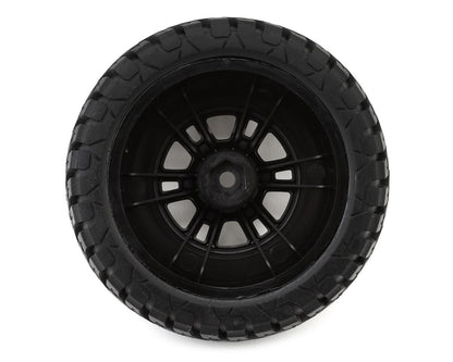 Kyosho KB10 Pre-Mounted Off Road Tires (Black) (2)