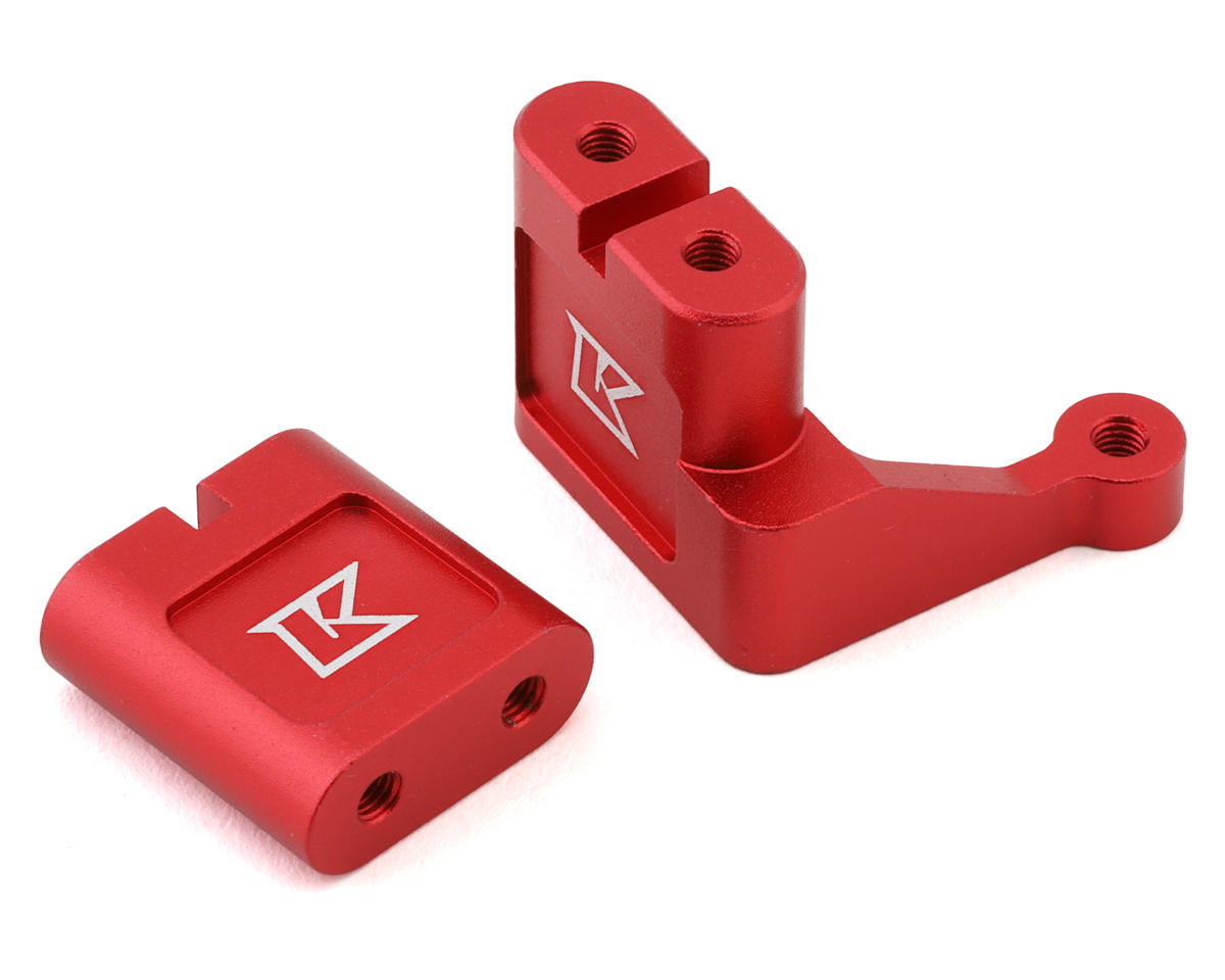 Kyosho KB10 HD Aluminum Servo Mount (Red)