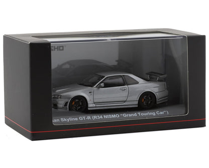 Kyosho Nissan Skyline GT-R R34 NISMO 1/43 Resin Model (Grey)