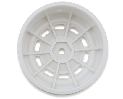 Kyosho Lazer SB 2.2" 10-Hole Front Wheels (White) (2)
