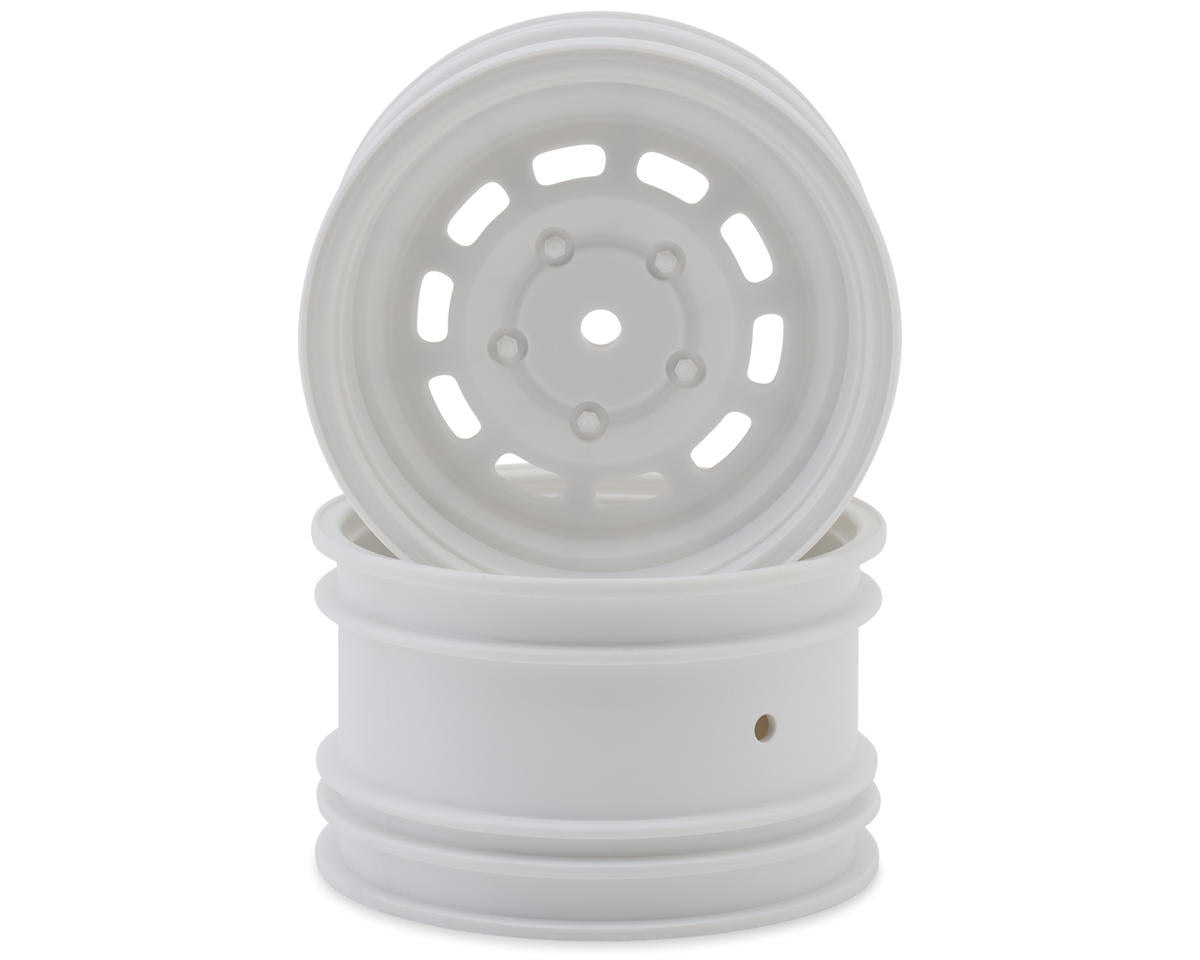 Kyosho Lazer SB 2.2" 10-Hole Rear Wheels (White) (2)