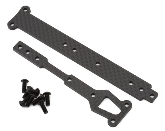 Kyosho Lazer ZX7.5 Carbon Fiber Lower Chassis Brace Set