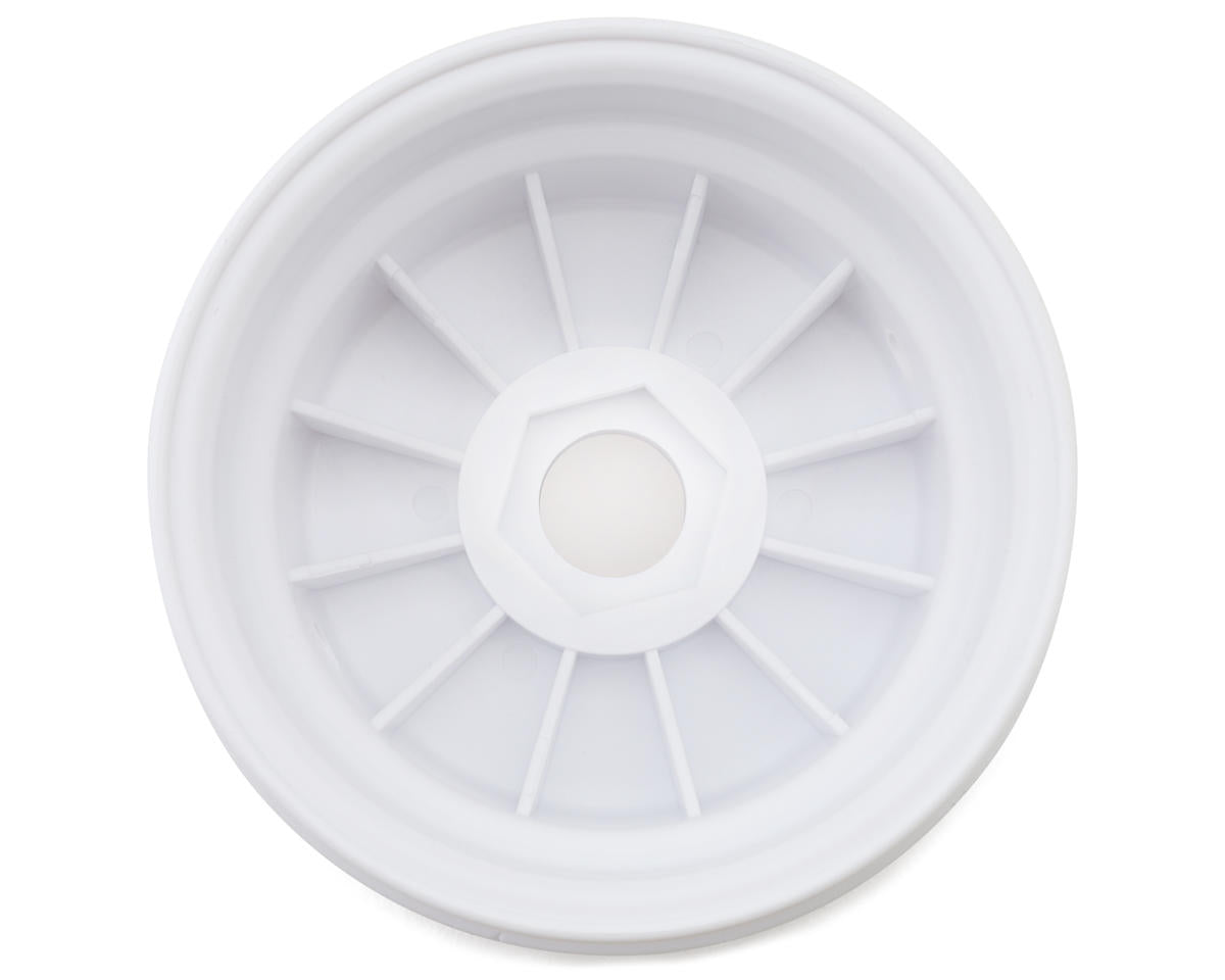 Kyosho USA-1 Wheel (White) (2) w/17mm Hex