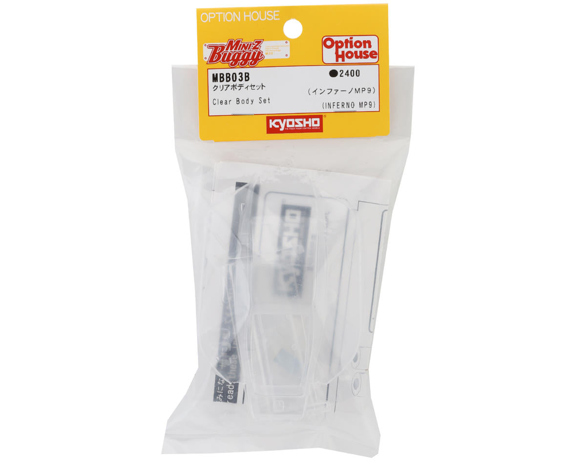 Kyosho Mini-Z MP9 Inferno Body Set (Clear)