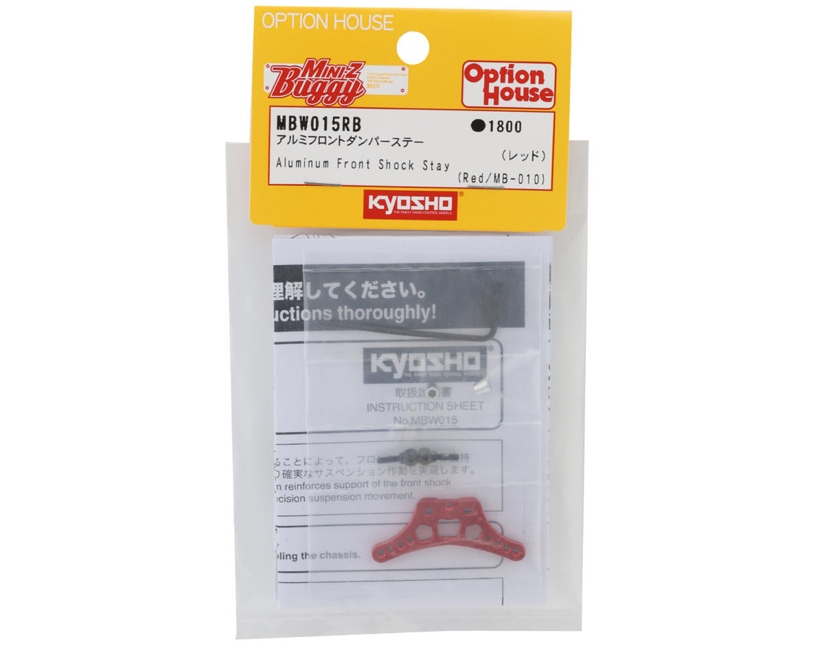Kyosho Mini-Z MB-010 Aluminum Front Shock Tower (Red)