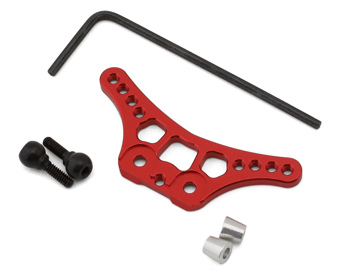Kyosho MB-010 Mini-Z Aluminum Front Shock Tower (Red)