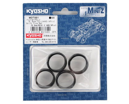 Kyosho Mini-Z 8.5mm AWD Drifting Tire Set (4)