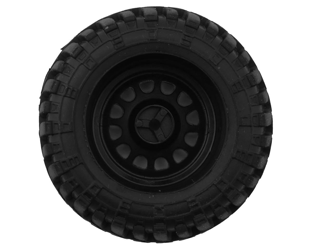 Kyosho Mini-Z MX-01 Interco Super Swamper Pre-Mounted Tires (Black) (2)