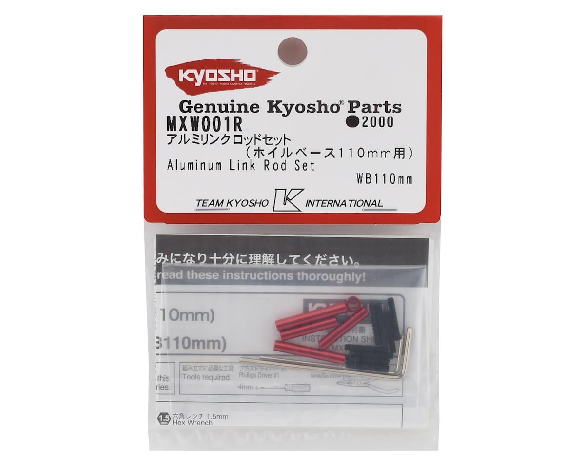 Kyosho Aluminum Link Rod Set (110mm)