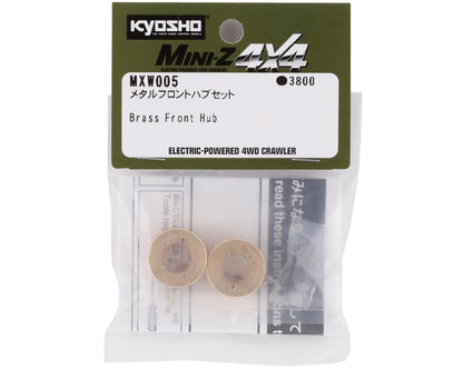 Kyosho Mini-Z MX-01 Brass Front Hub Set