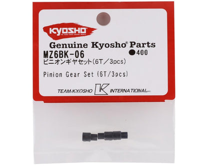Kyosho Mini-Z Pinion Gear Set (3) (6T)