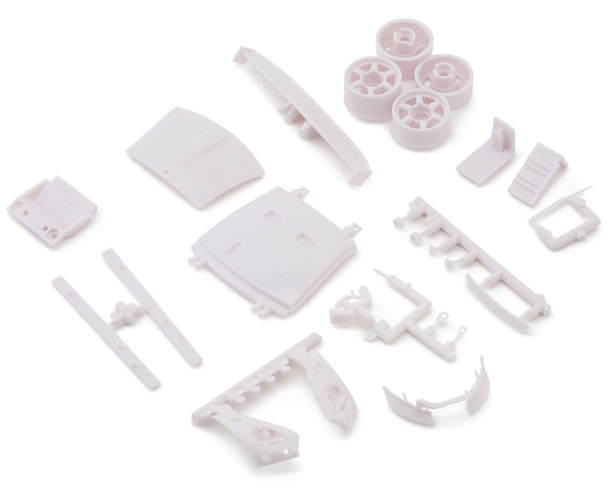 Kyosho Mini-Z MR-03 Nissan GT-R GT500 2008 Body w/Wheels (Unpainted)