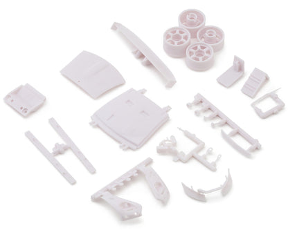 Kyosho Mini-Z MR-03 Nissan GT-R GT500 2008 Body w/Wheels (Unpainted)