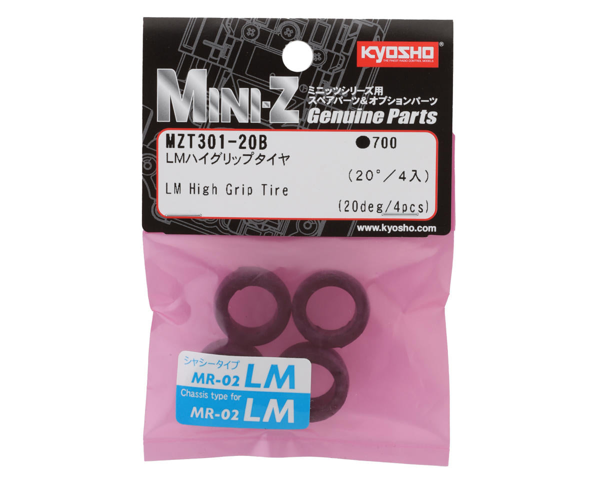 Kyosho Mini-Z LM High Grip Front Tire (4) (20 Shore)