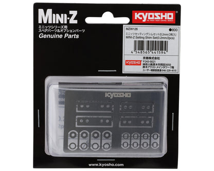 Kyosho Mini-Z Setting Stainless Steel Shim Set (40)