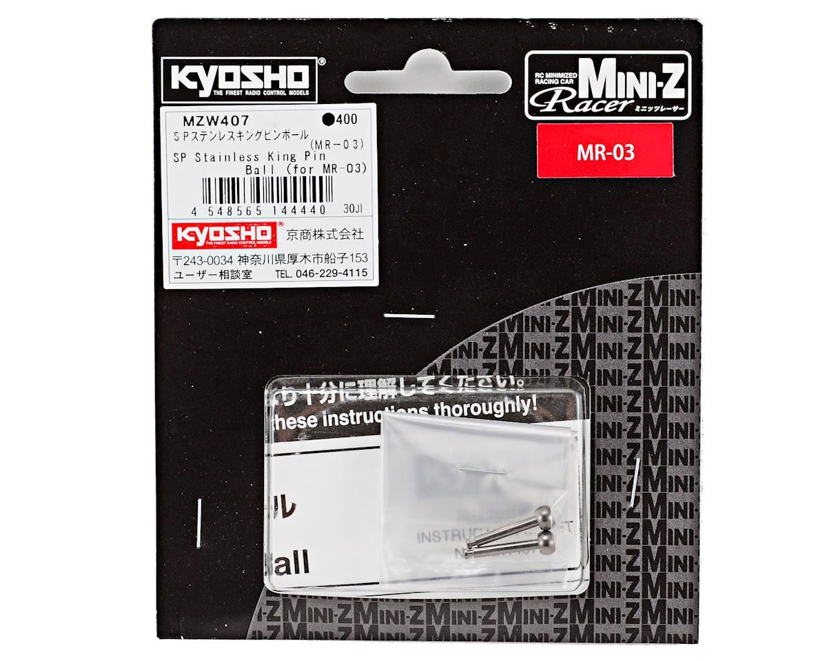 Kyosho Mini-Z MR-03 SP Stainless King Pin Ball Set