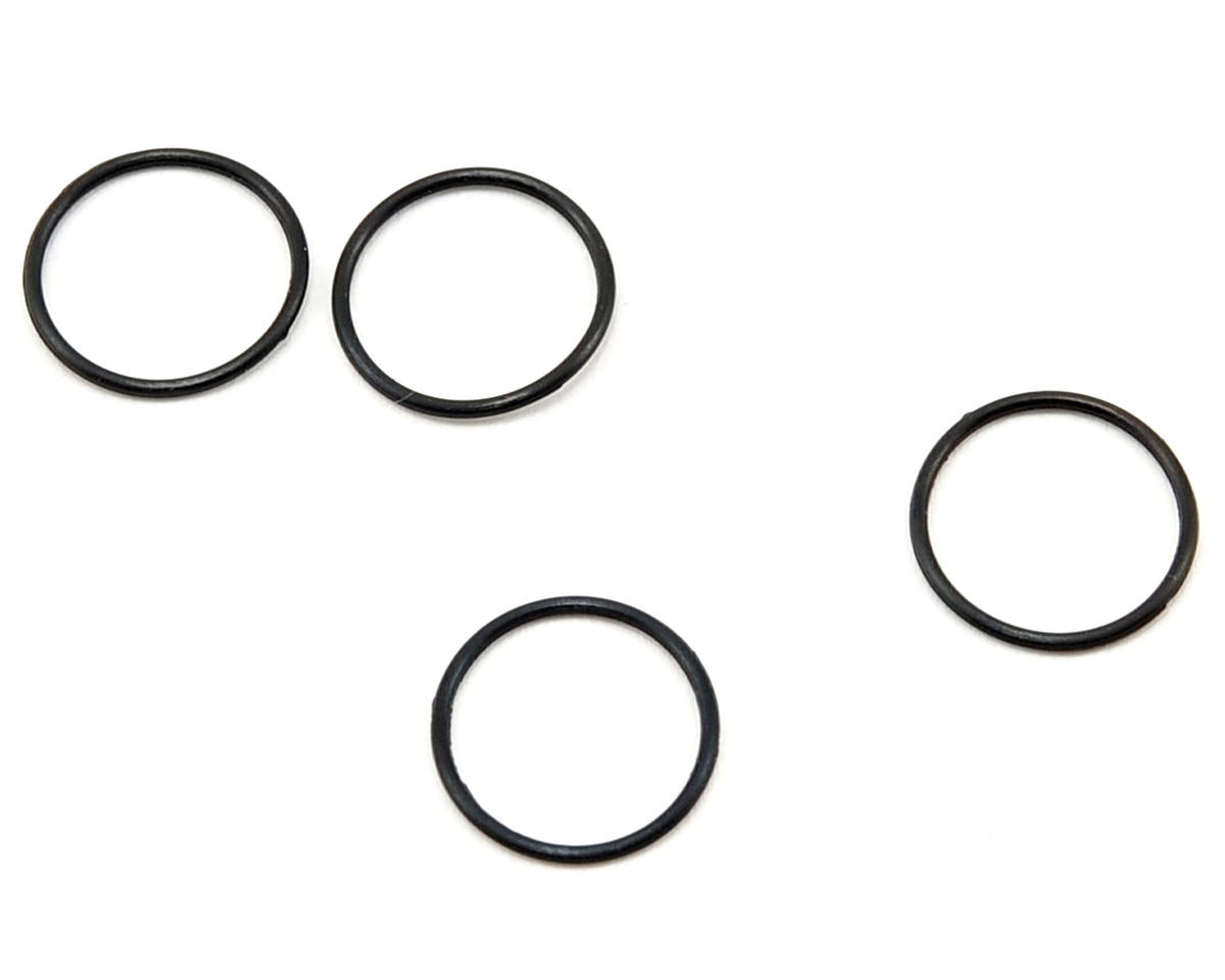 Kyosho 0.78 Big Bore Shock Pre-Load Collar O-Ring Set (Black) (4)