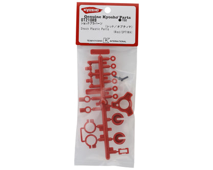 Kyosho Optima Shock Plastic Parts (Red)